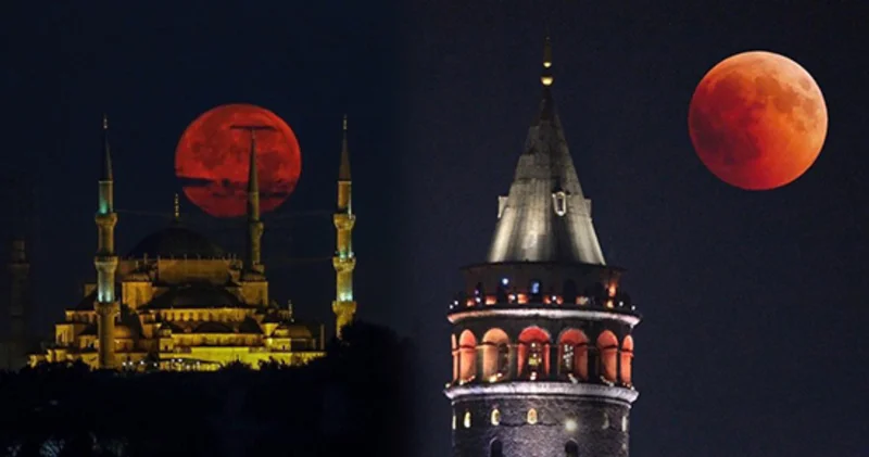 Ay kırmızıya bürünecek, Türkiye den izlenebilecek: Kanlı Ay ne zaman gerçekleşecek?