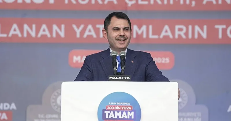 Asrın inşasında 300 bininci konut teslim edildi! Bakan Kurum: Her şey yeniden başlıyor