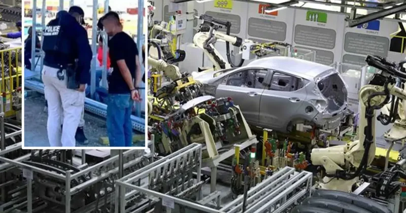 Otomotiv devi Hyundai nin fabrikasına baskın: 475 kişi gözaltına alındı