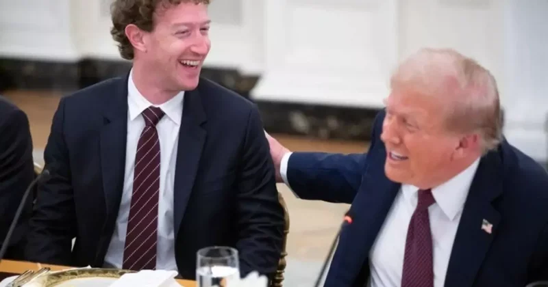 Trump ve Zuckerberg arasındaki 600 milyar dolarlık diyalog geceye damga vurdu