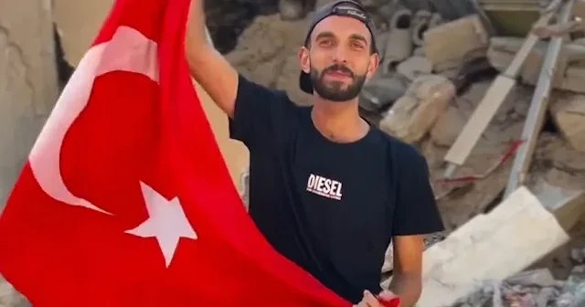 Gazzeli gençten Türkiye ye selam İsrail e küfür VİDEO İZLE
