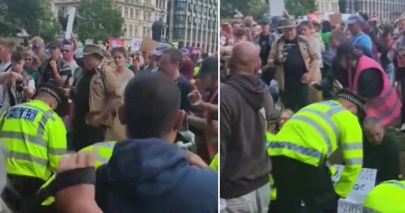Londra’da Gazze protestosu