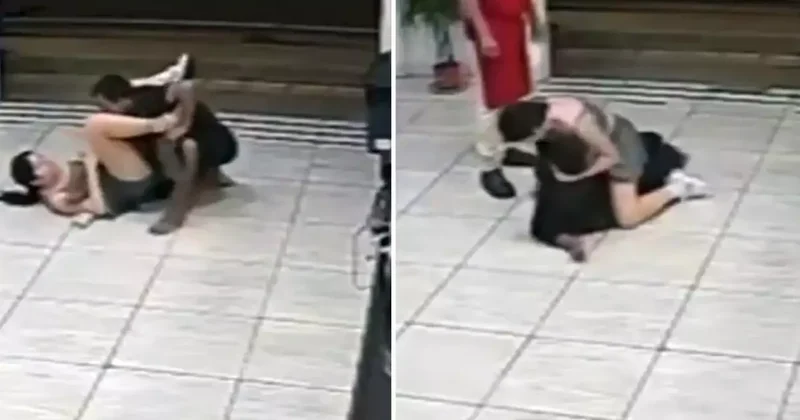 Ülke bu görüntüleri konuşuyor! Genç kadın hırsıza geçit vermedi