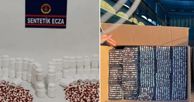 Samsun da 68 bin 219 sentetik ecza hapı ele geçirildi Samsun Haberleri