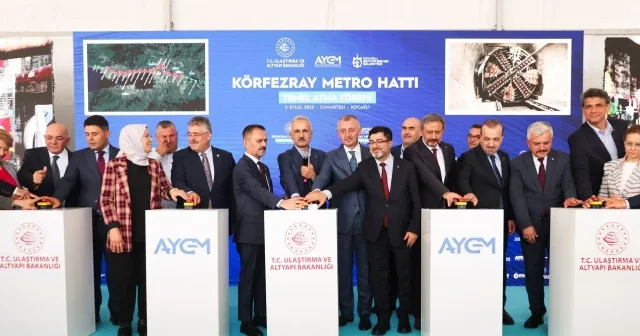 Körfezray ile Kocaeli hak ettiği yatırıma kavuştu Kocaeli Haberleri