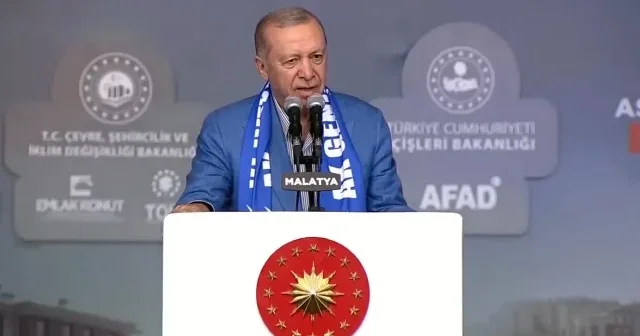 Cumhurbaşkanı Erdoğan konuşuyor: Malatya da 300 bin yuva hak sahiplerine teslim edilecek Malatya Haberleri