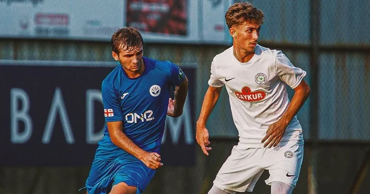 Çaykur Rizespor hazırlık maçını 3 golle kazandı!