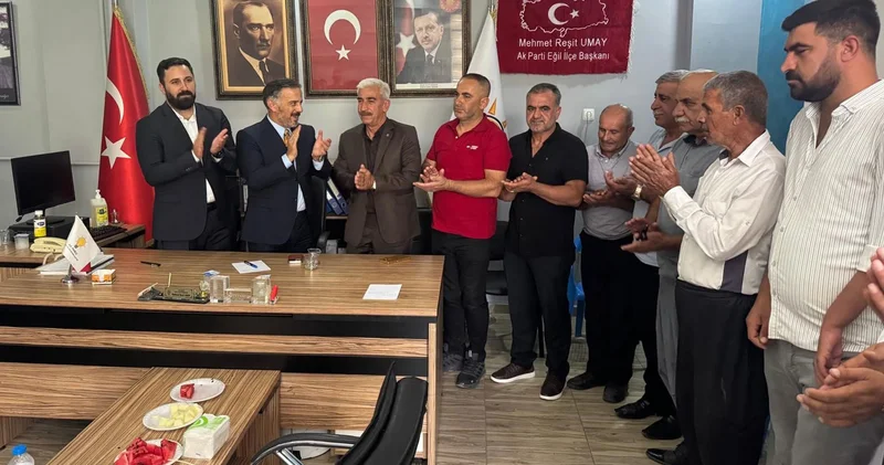 Diyarbakır da İYİ Parti nin ilçe teşkilatı AK Parti ye geçti