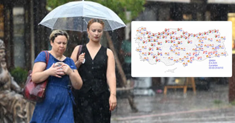 Hava durumu İstanbul: Meteoroloji saat verdi! 8 kent için sarı alarm! 6 bölgede sağanak SON DAKİKA Son dakika haberleri