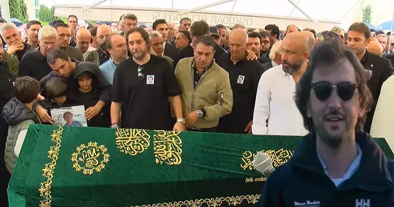 Yat kazasında hayatını kaybeden iş insanı Halit Yukay son yolculuğuna uğurlandı