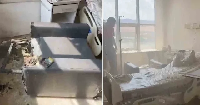 Hastane odasında hem sigara içtiler hem yangın çıkardılar Çorum Haberleri