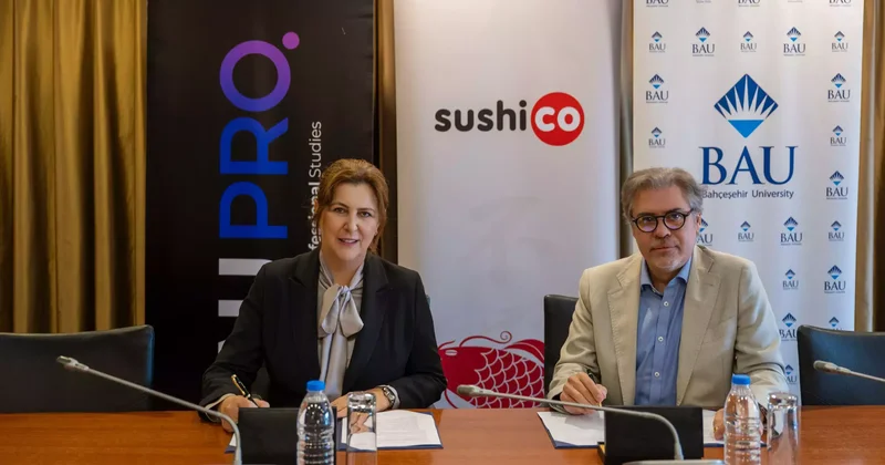 Bahçeşehir Üniversitesi ve SushiCo dan gastronomi eğitiminde iş birliği