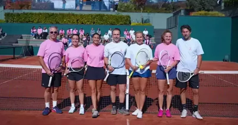 Tenis dünyasından anlamlı turnuva! Erken teşhis hayat kurtarır Spor Haberleri