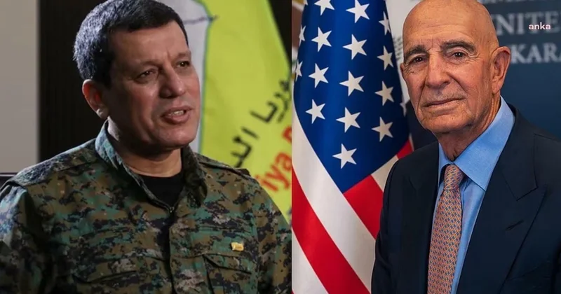 ABD li Büyükelçi Tom Barrack YPG elebaşı Mazlum Abdi ile görüştü Sözcü Gazetesi