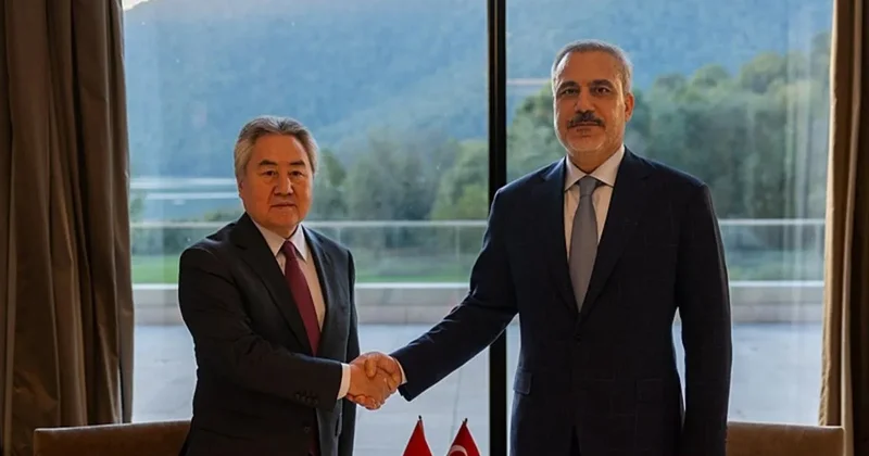 Dışişleri Bakanı Fidan, Kırgız mevkidaşı Kulubayev ile Azerbaycan da görüştü