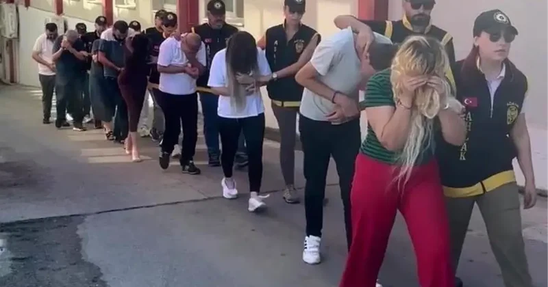 Adana da Fuhuş Operasyonu: 14 Tutuklama