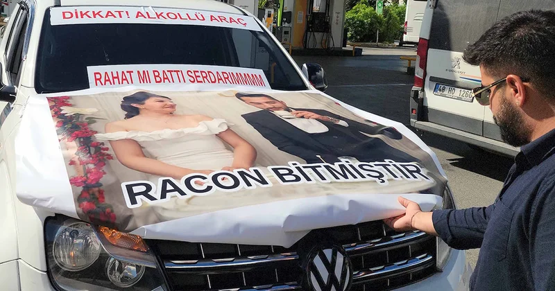 Damadın arkadaşlarından Bodrum caddelerini karıştıran düğün sürprizi Sözcü Gazetesi