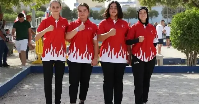 Bocce Kadın Ümit Milli Takımı bronz madalya kazandı Diğer Haberleri
