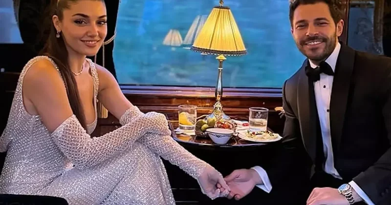 Hande Erçel den ayrılan Hakan Sabancı, Tuba Büyüküstün e kalp bıraktı