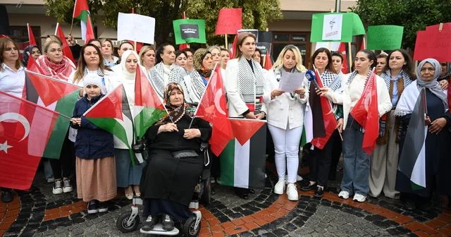 Trakya da Gazze İçin Sessiz Çığlık etkinliği düzenlendi Kırklareli Haberleri