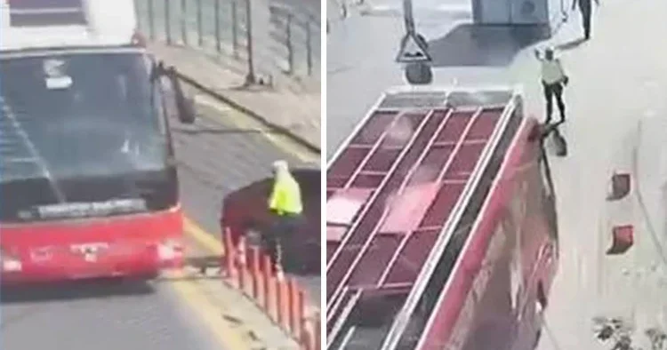 Polisin üzerine aracı sürmüştü CHP nin otobüs şoföründen videolar hızlandırılmış savunması