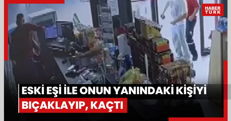 Eski eşi ile onun yanındaki kişiyi bıçaklayıp, kaçtı (2)