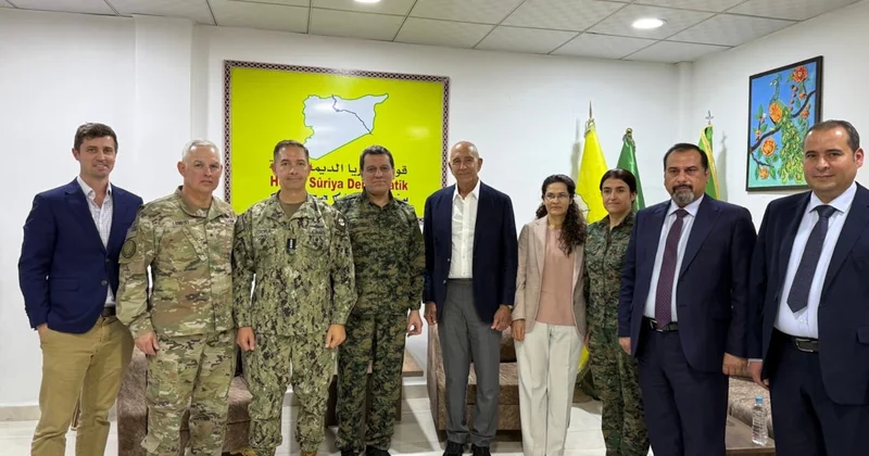 Tom Barrack, ABD komutanıyla SDG yi ziyaret etti Sözcü Gazetesi