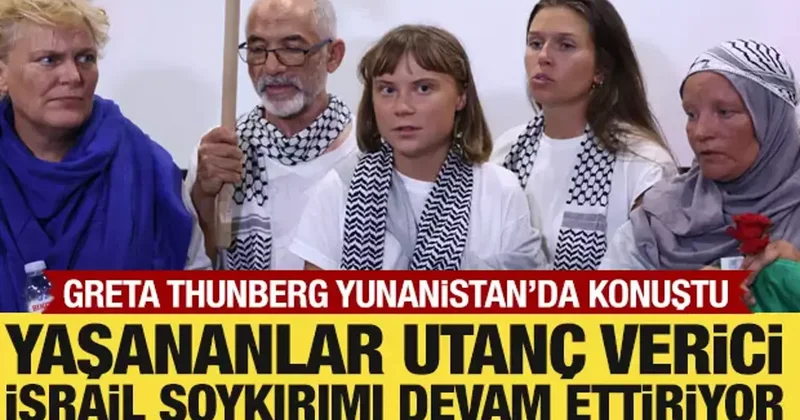 Greta Thunberg: Gazze de soykırım gerçekleşiyor