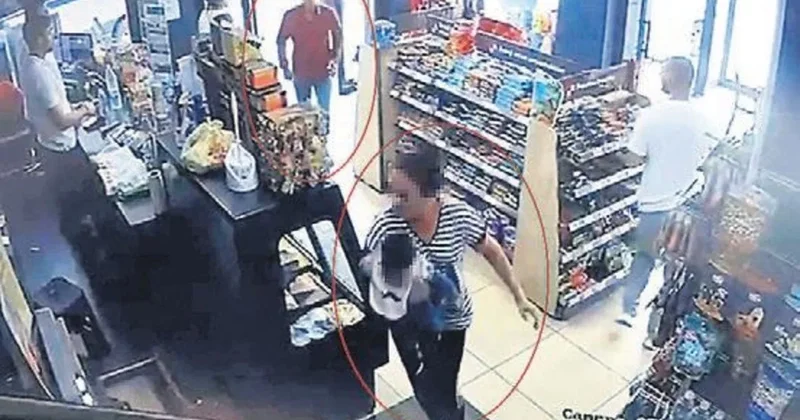 Kucağında bebeğiyle dehşeti yaşadı
