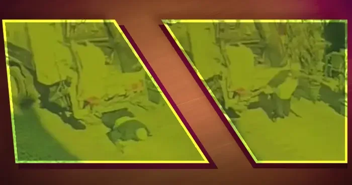 Kamyonun altında kalan yaşlı adam feci şekilde can verdi! Dehşet anları kamerada
