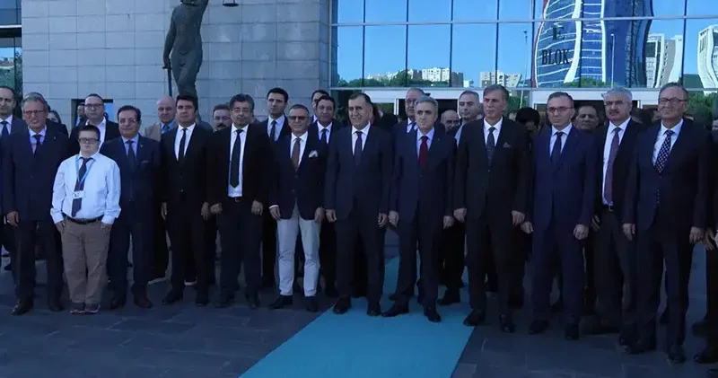 Yargıtay Cumhuriyet Savcılığı na atanan Zafer Koç için Anadolu Adliyesi nde veda töreni
