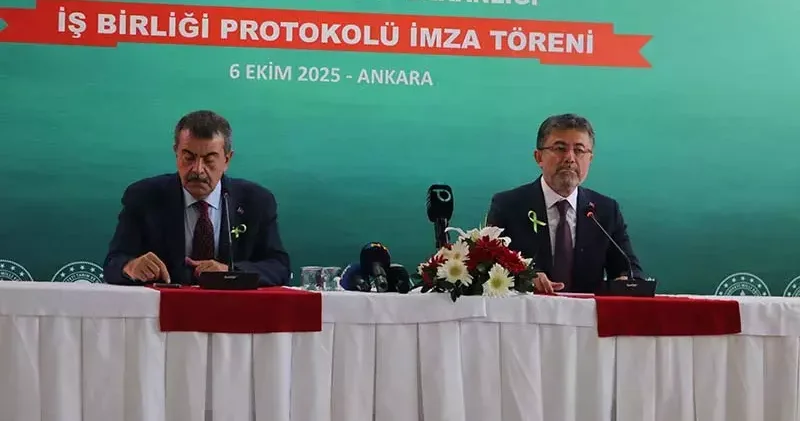 Milli Eğitim ile Tarım ve Orman Bakanlıkları arasında çatı protokolü