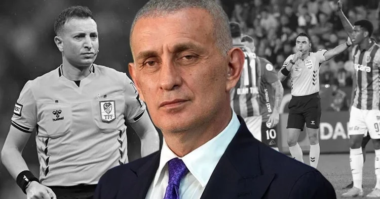 TFF Başkanı İbrahim Hacıosmanoğlu ndan Galatasaray a hakem yanıtı! Derbide kural hatası var mı?