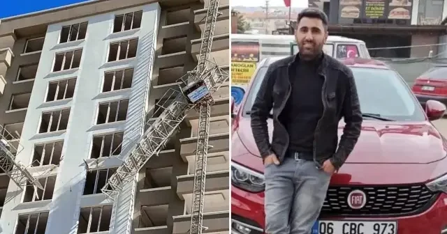 Kırılan yük asansöründen düşerek hayatını kaybeden inşaat işçisi son yolculuğuna uğurlandı Ankara Haberleri