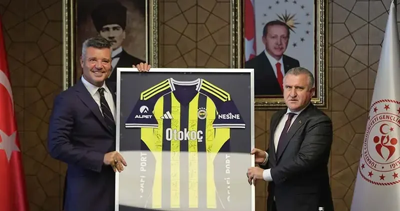 Bakan Bak, Fenerbahçe yönetimini kabul etti