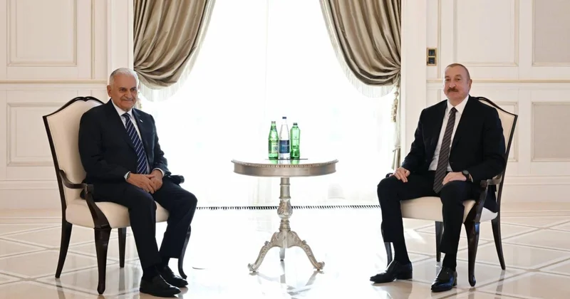Aliyev, TDT Aksakallar Konseyi Başkanı Yıldırım ı kabul etti