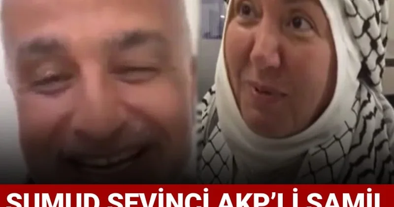 O eylemciler gündem olmuştu: Sumud sevinci AKP li Şamil Tayyar ı da rahatsız etti