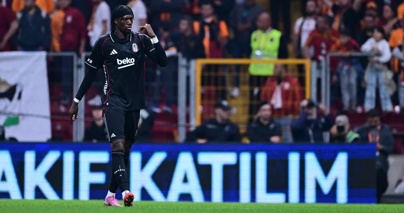 Abraham önce fedakarlığı sonra da görevini yaptı! Beşiktaş Haberleri