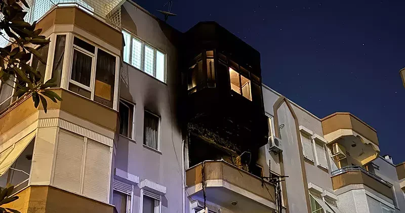 Evde çıkan yangında yaşamını yitirdi, eşi dumandan etkilendi