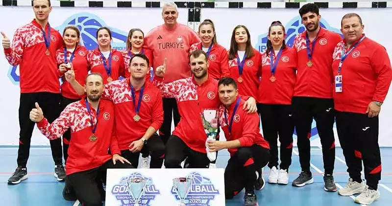 Golbolde 10 yıl sonra çifte zafer