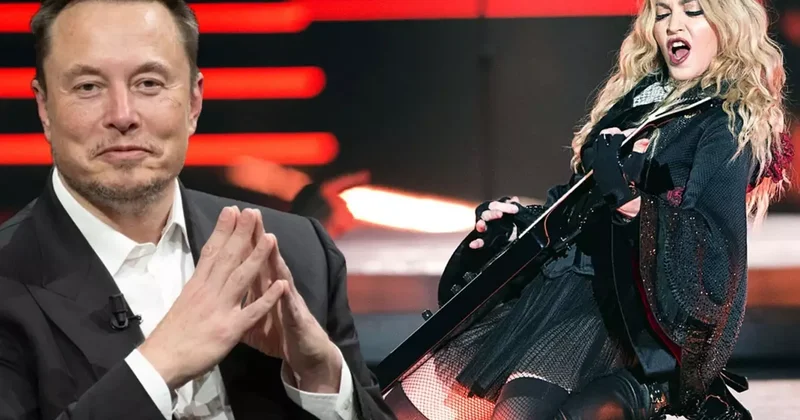 Madonna, Elon Musk ı elinin tersiyle geri çevirdi