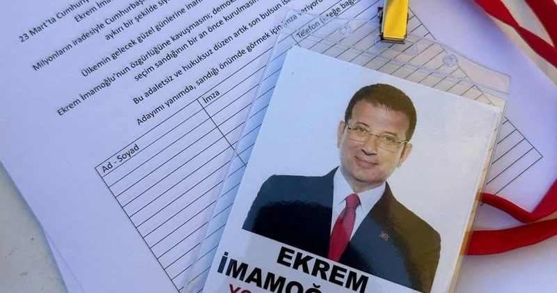 İmamoğlu için toplanan imza sayısı açıklandı