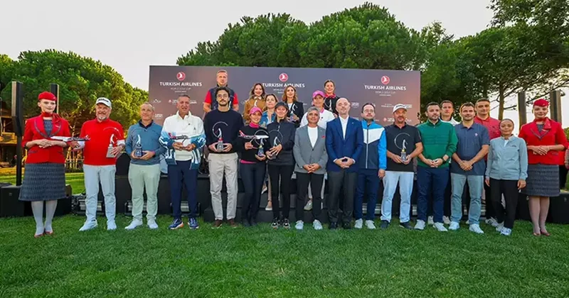 Turkish Airlines World Golf Cup Turnuvası’nın kazananları belli oldu Spor Haberleri