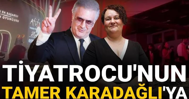 Tamer Karadağlı ya teşekkür eden Sükun Işıtan a tepki: Afife Tiyatro Ödülleri nde yuhalandı