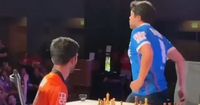Carlsen i yenerek dünya şampiyonu olan Gukesh son maçında rezil oldu: Rakibi yaptığı hareketle gururuyla oynadı VİDEO İZLE