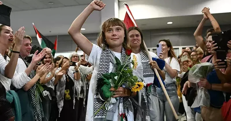 Greta Thunberg ten Gazze çıkışı