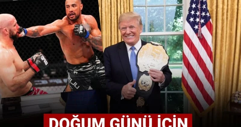 Trump tan ABD ye bir şok daha: Doğum günü için Beyaz Saray da dövüş düzenleyecek