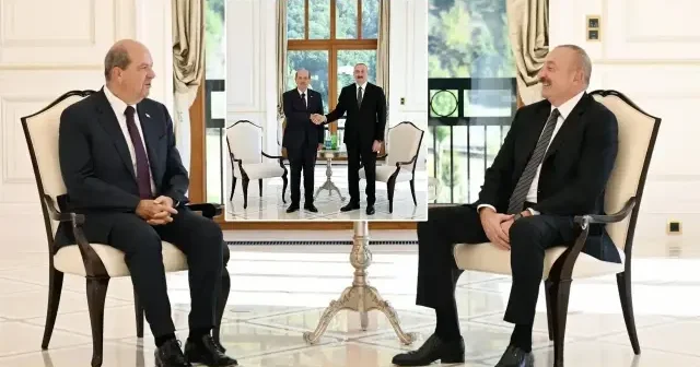 Aliyev ve Ersin Tatar Gebele de görüştü Gündem Haberleri
