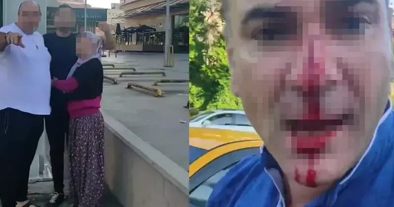 Hasarlı kaza sonrası baba oğul, diğer sürücüyü darbetti