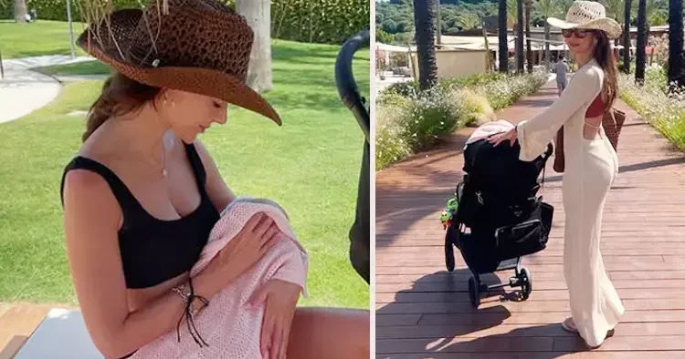 Çocuk sorusu canlarından bezdirmişti... 10 yıl sonra tam bir aile oldular... Bebekle ilk lüks tatil